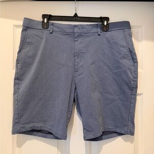 Jos. A. Bank Light Blue Flat Front Traveler Shorts